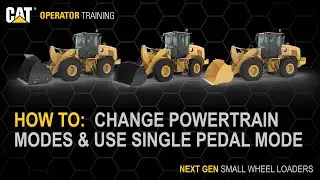 Change and Use Powertrain Modes Cat&reg; 926, 930, 938 Small Wheel Loaders (How To)