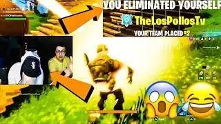 LosPollosTv: Самое большое удушение в Fortnite за всю историю 😂😂 (Самая смешная концовка)