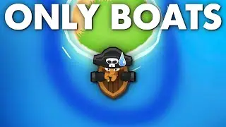 Can you Beat Bloons TD 6 using ONLY Monkey Buccaneers?