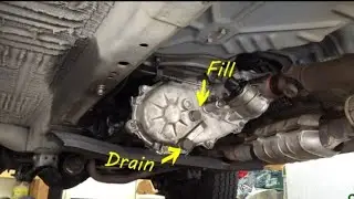 2005/10 Jeep cherokee 4.7l transfer case oil change