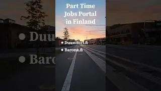 Part Time Job Portals for Students in Finland #shorts #finland