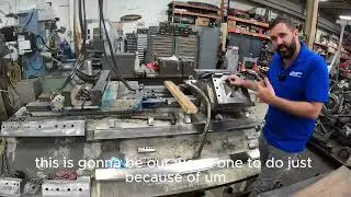 NAKAMURA TOME WT-300 REBUILD PART 15 #repairs #repairwork #industrialmachinery #machinerestoration