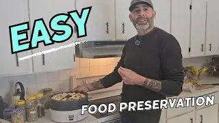 Dehydrating dog treats and food preservation for long term food storage.