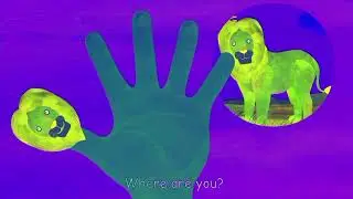 Lion Finger Here I Am 🦁| Animal Song Sponsored By Preview 2 Effects 