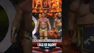 Cage of Agony at #AewDon #music