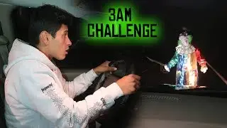SCARIEST KILLER CLOWN SIGHTING ON NJ's SCARIEST ROAD // 3 AM OVERNIGHT CHALLENGE