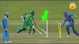 Top 7 Most Stupid Run Outs in Cricket History Ever - Bizarre Run Outs - Top 10 Cricket