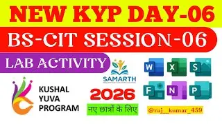NEW KYP BS-CIT- 06 LAB ACTIVITY || CIT DAY-06 LAB ACTIVITY || CIT SESSION-06 || KYP DAY -06