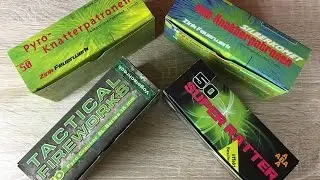 Pyro Ratterpatronen/Knatterpatronen Vergleich - Zink,ABA und Umarex