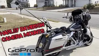 HARLEY DAVIDSON BAGGER WITH CAMERA MOUNTS / 2019 STREET GLIDE CVO