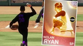 IMMORTAL NOLAN RYAN GAMEPLAY! RYAN VS GUERRERO MLB THE SHOW 18 DIAMOND DYNASTY