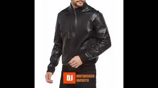 Black Leather Jacket | Mens Leather Jackets | Distressed Jackets