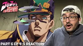 JOTARO AND STAR PLATINUM GONE?! | JoJo's Bizarre Adventure Part 6 EP 4-5 (BLIND REACTION)