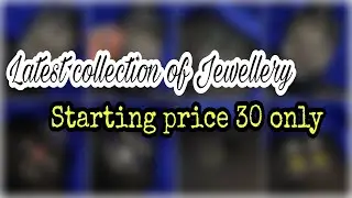 Silver Oxidised & Black Polish Jewellery Wholesale Collection||Afghani & Curving stone jewellery||
