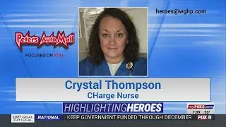 FOX8 Highlighting Heroes: Crystal Thompson, charge nurse