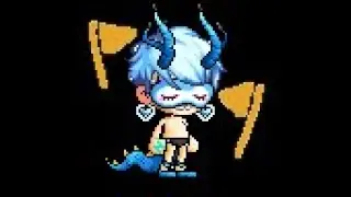 MapleStory - Flag Race Sunset Snowfield 1000 points (1:44)