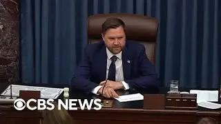 Watch: Senate passes Trump budget bill after Vance casts tie-breaking vote