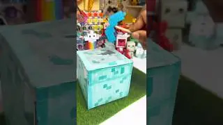 Poppy Playtime&rsquo;s Yarnabelle but MINECRAFT Paper Craft  #yarnabelle #minecraft #poppyplaytime