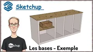 Sketchup Tuto Français - Exemple de création (Episode 09)