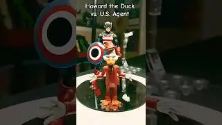 Howard the Duck vs. US Agent #youtubeshorts #shorts #subscribe #marvellegends #marvel #marvelcomics