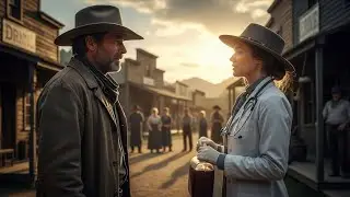 Cowboy's Dead Daughter Returns as Doctor Saves Town from Plague | Second Chance Love Western