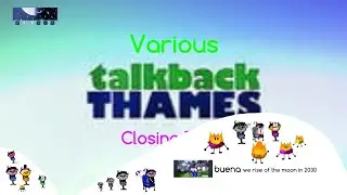 Various talkbackTHAMES Closing Titles