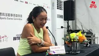 Alexandra Eala / Post match press conference / Hong Kong Tennis Open 2025 / 30Oct / #wta #eala