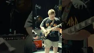 10 year old @guitarhazzy2920 teaches Peach Pit to properly shred! THIS WEEK ON TOUR EP 13