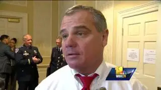 Video: Baltimore mayor, police commission testify in favor of civilian trial board