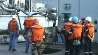 Ravitaillement &agrave; la mer