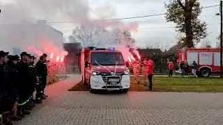 Uroczyste przekazanie nowego wozu ratowniczo-gaśniczego dla OSP Wierzbie!