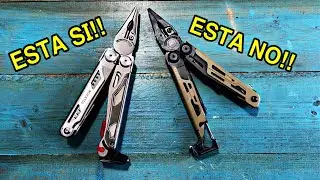 Una de esta MULTIHERRAMIENTAS no es un EDC REAL | Leatherman Signal vs Rocktol SK04