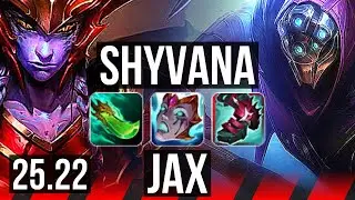 SHYVANA vs JAX (TOP) | 700+ games, 6/3/10 | EUW Master | 25.22