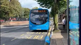 First Solent Wright Streetlite 47424 (SK63 KMU) to The Hard on Route 3