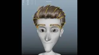 Maya X-gen hair