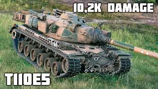 T110E5 WoT &ndash; 5Kills, 10,2K Damage