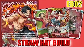 This Aggro Ace List Is Straight FIRE In EB02 | ONE PIECE TCG DECK LIST AND GAMEPLAY