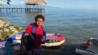 Lago de Izabal. Mariscos. Izabal. Guatemala 