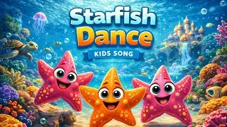 Starfish Dance 🪸⭐ | Kids Song 🎵 #canada #kidsmusic 