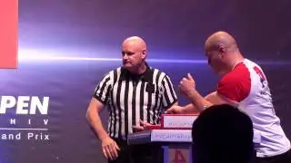 Ivakin Vs Khadaev   A1 Russian Open 2013 Part01 Left Hand