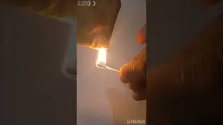 Burning biscuit experiment #shorts #experiment #biscuits