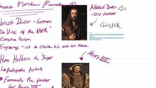 Unit 1-  The Renaissance:  Northern Renaissance