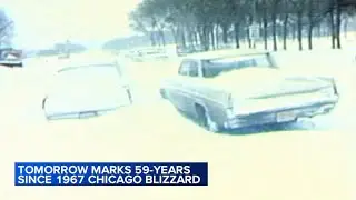 Monday marks 59 years since record-breaking 1967 Chicago blizzard