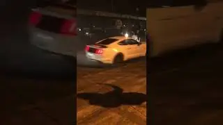 Ford Mustang 5.0 sliding 🔥#cardonut #recklessdriving #drivingfails #burnout