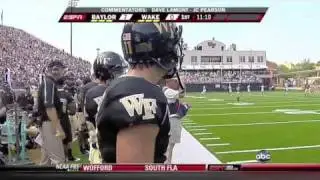 Wake Forest QB Riley Skinner Official Highlights vs. Baylor
