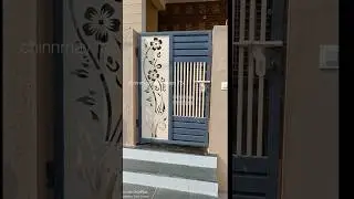 Small size wall compound gate design #gatedesgin #gate #fabrication