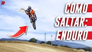 CÓMO saltar en MOTO ENDURO CORRECTAMENTE ✅