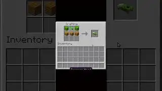 crafting creeper bed moment #minecraft #shorts #youtube