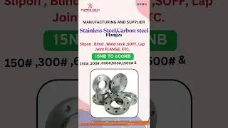 STAINLESS STEEL | CARBON STEEL FLANGES | SORF | BLIND  #flange #ms flange #ssflange