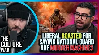 Liberal YouTuber Roasted For Saying National Guard Troops Are Murder Machines